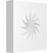 Ekena Millwork Standard Sedgwick Spiral Rosette With Square Edge, 5"W x 5"H x 1"P ROSP050X050X100SDG12 - alternate 1